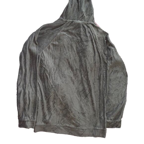 ONIA‎ Pullover Hoodie Sweater Top Olive Green Size Small Terry - Picture 8 of 10